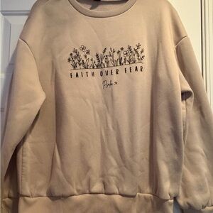 SHEIN Beige Knit Sweater